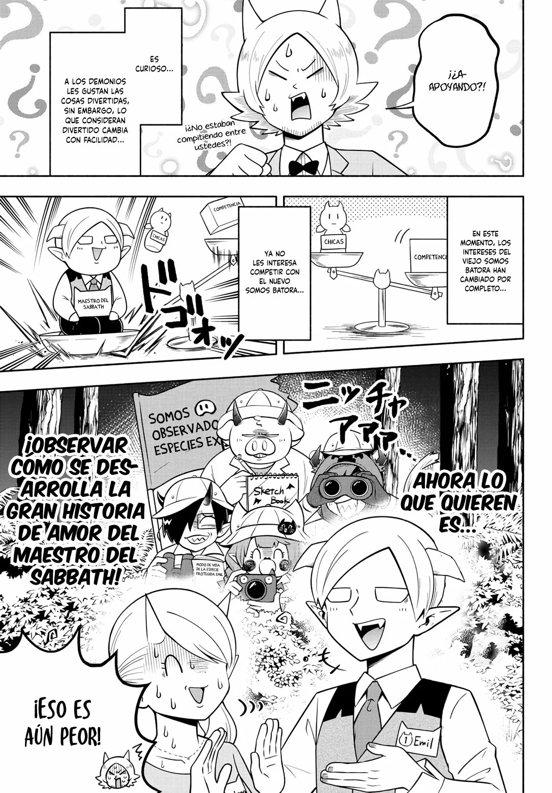 Makai no Shuyaku wa Wareware da! Capitulo 108 página 8