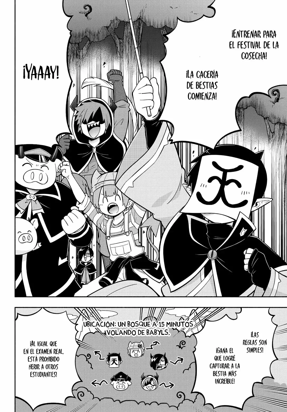 Makai no Shuyaku wa Wareware da! Capitulo 117 página 3