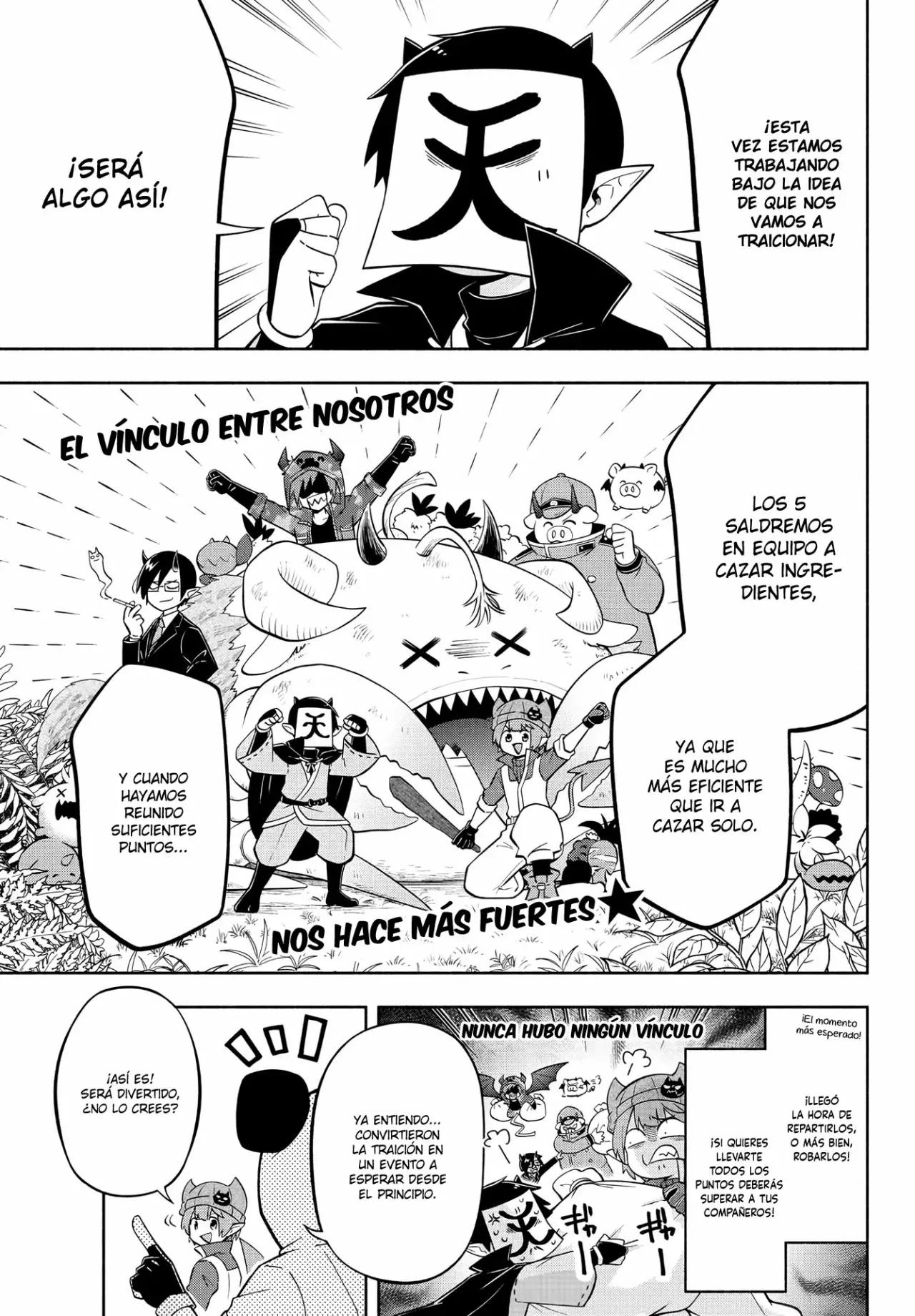 Makai no Shuyaku wa Wareware da! Capitulo 129 página 9