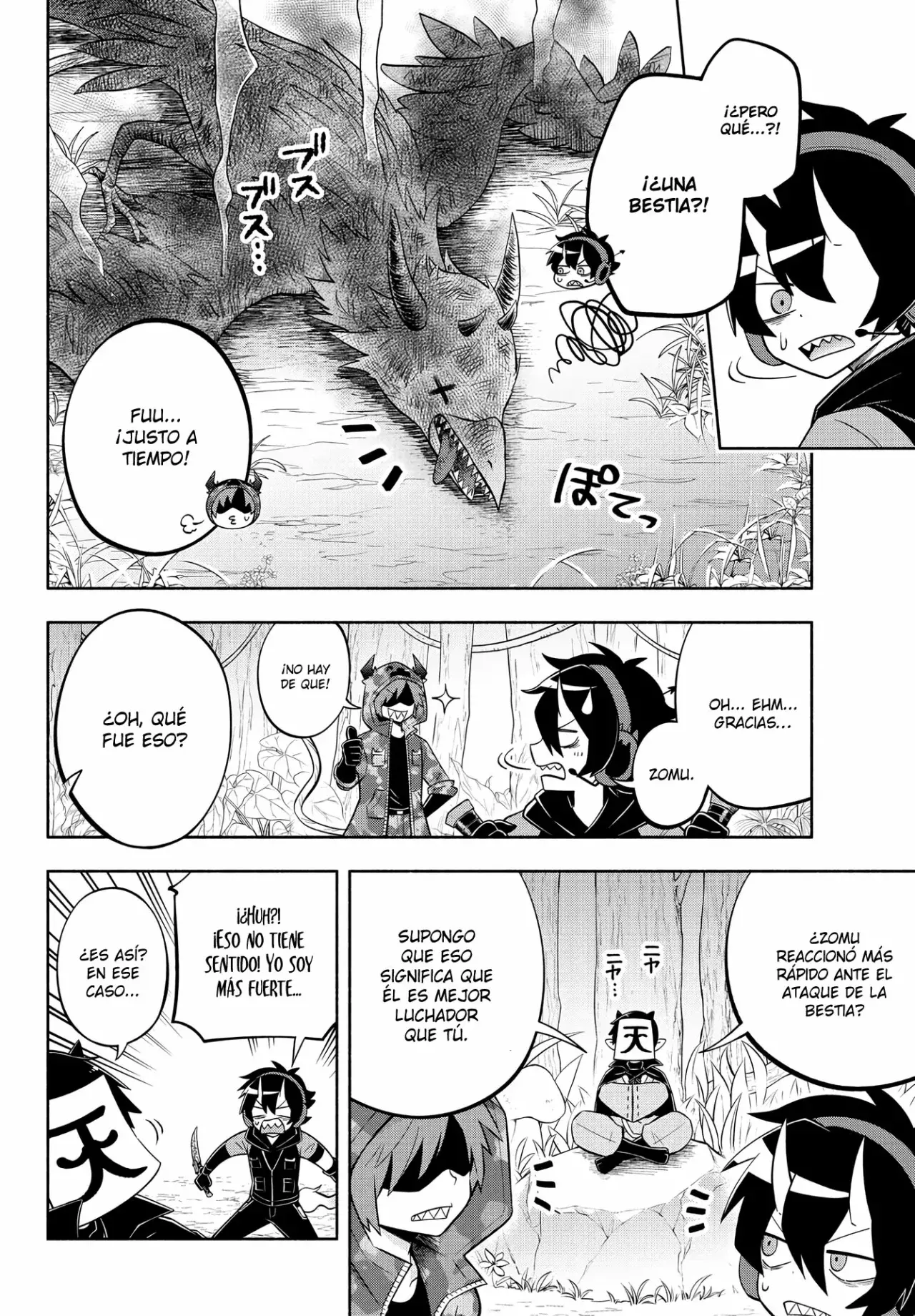 Makai no Shuyaku wa Wareware da! Capitulo 131 página 9