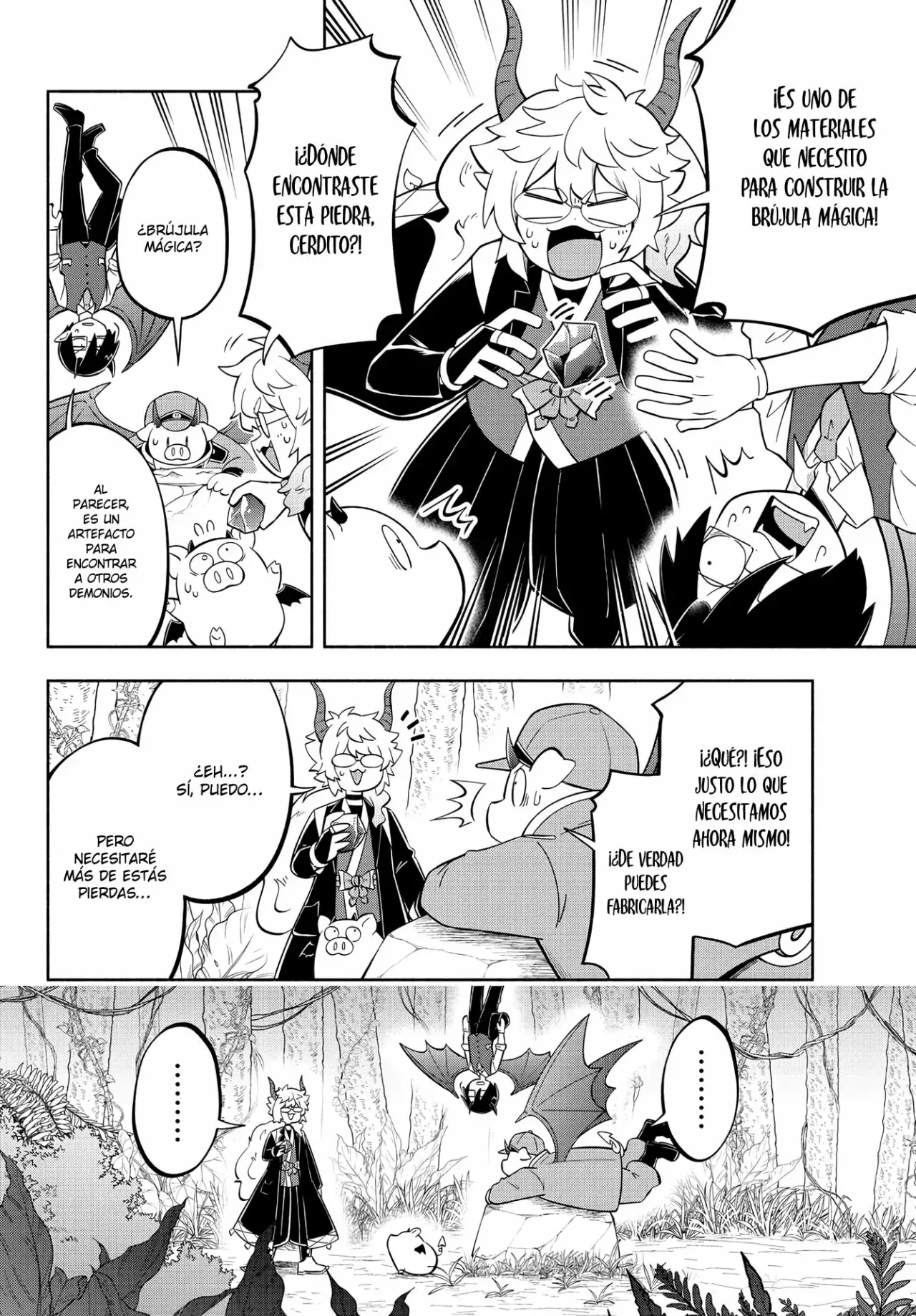 Makai no Shuyaku wa Wareware da! Capitulo 133 página 10