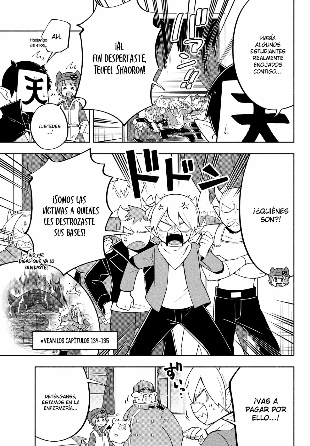 Makai no Shuyaku wa Wareware da! Capitulo 141 página 8