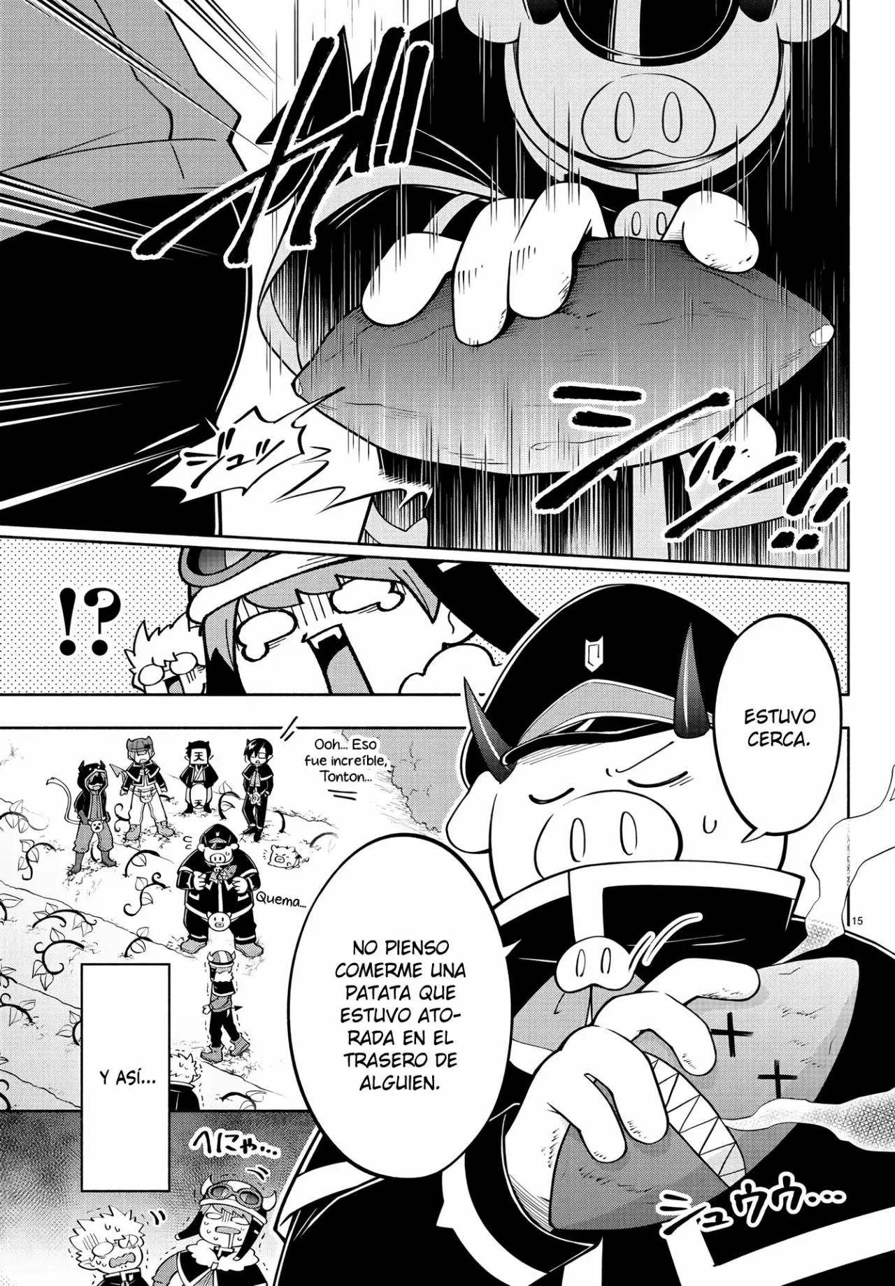 Makai no Shuyaku wa Wareware da! Capitulo 143 página 16