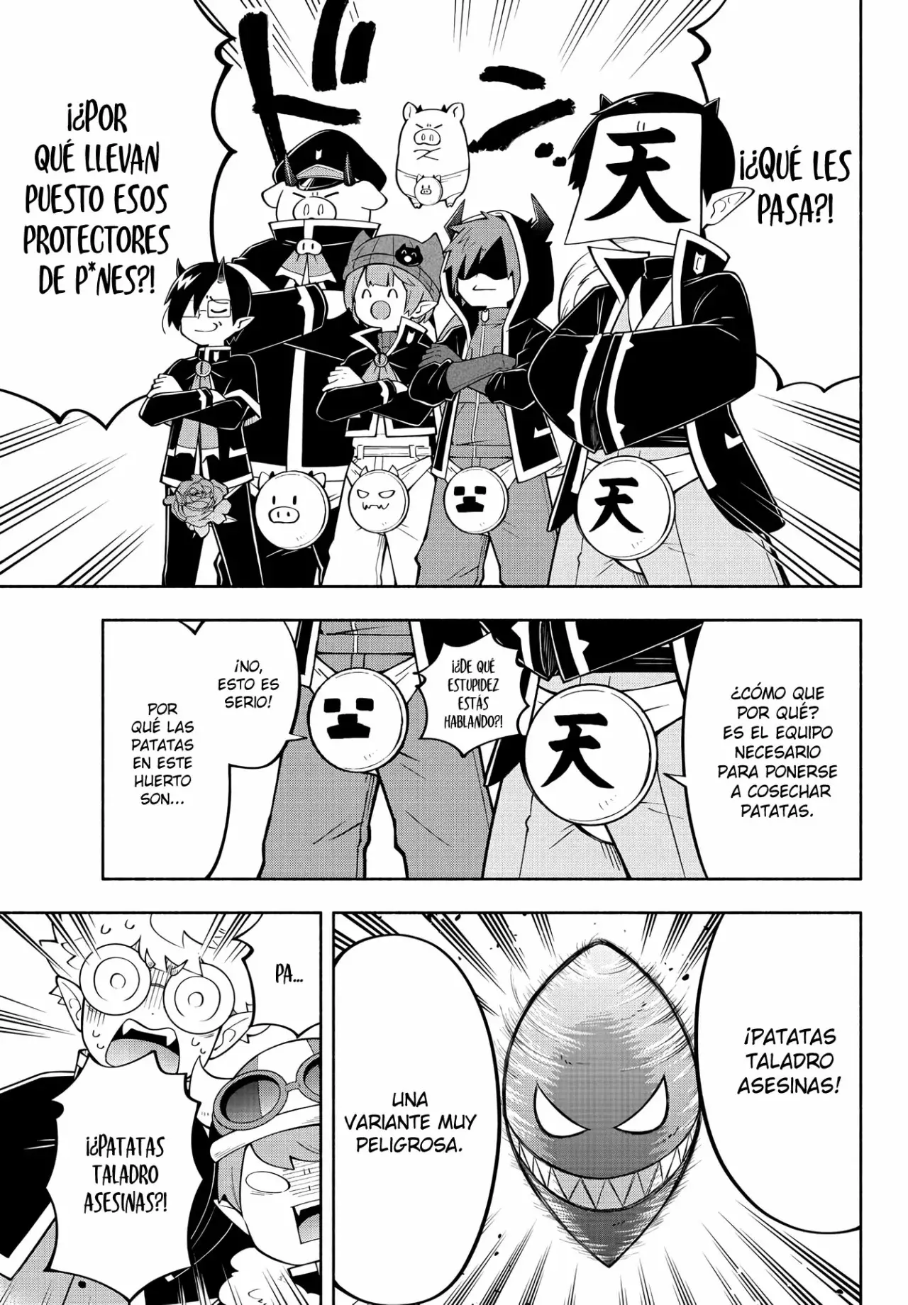 Makai no Shuyaku wa Wareware da! Capitulo 143 página 8