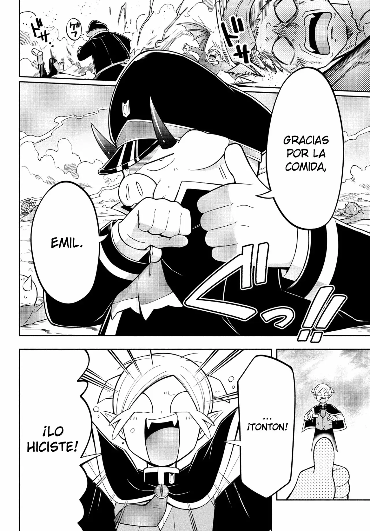 Makai no Shuyaku wa Wareware da! Capitulo 162 página 9