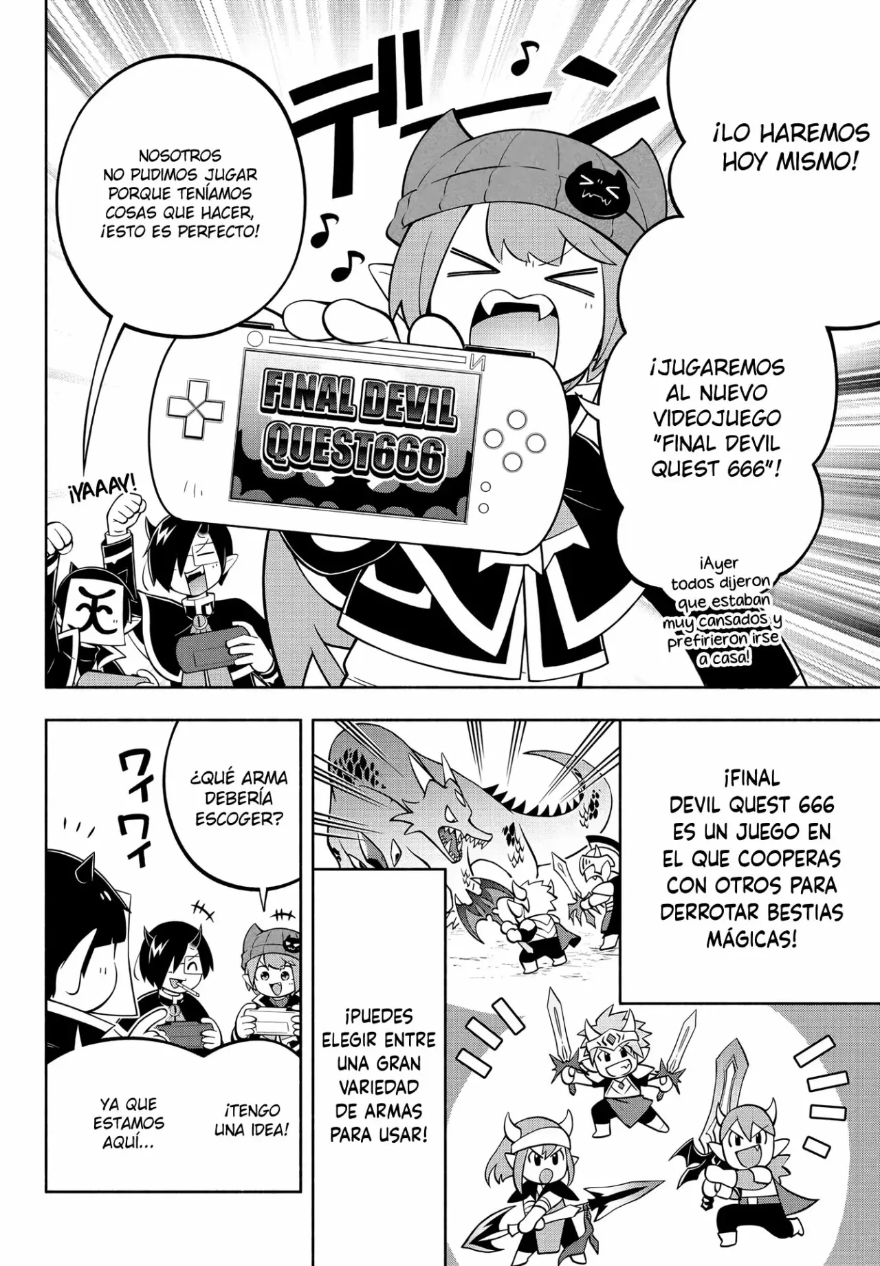 Makai no Shuyaku wa Wareware da! Capitulo 163 página 3