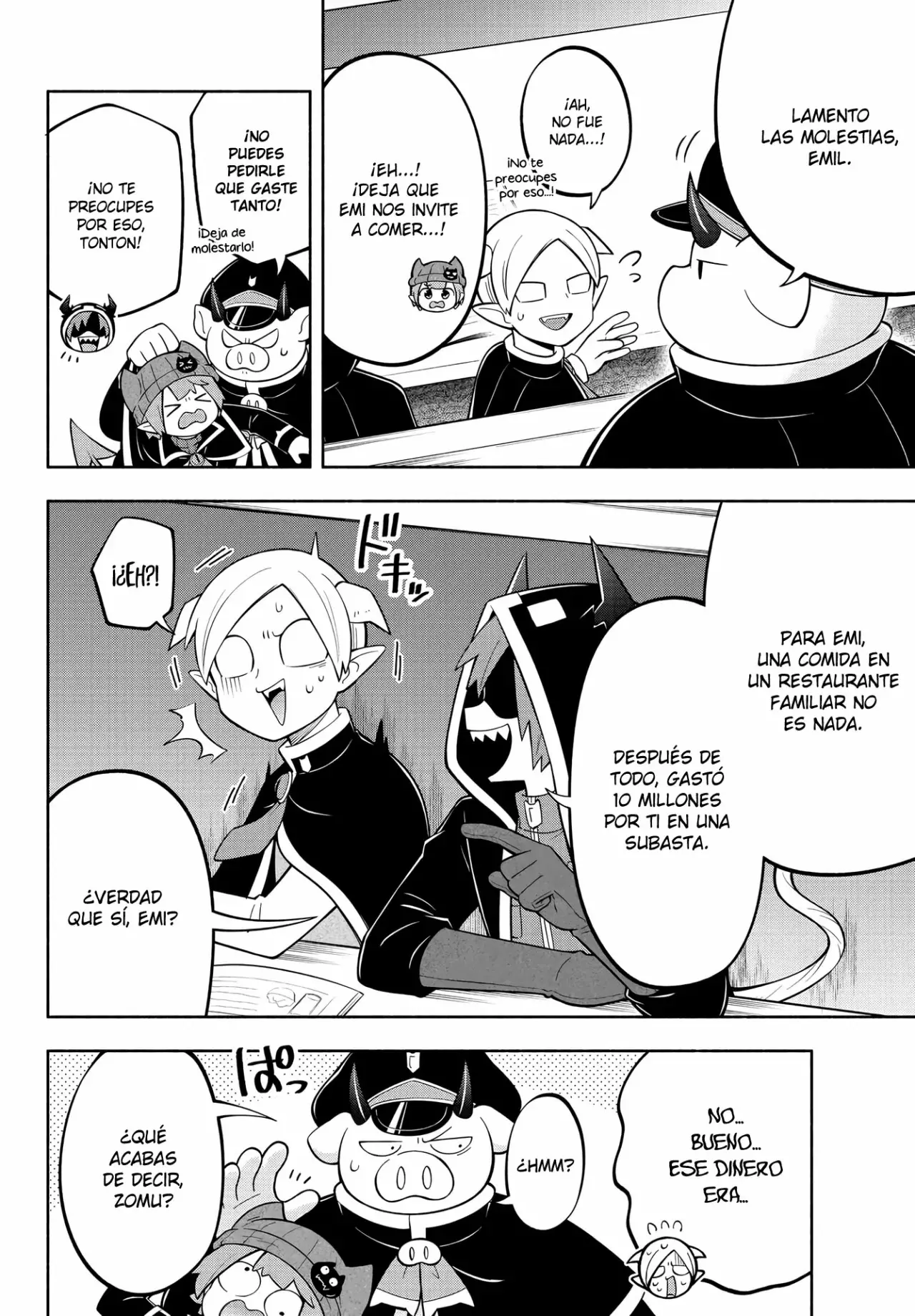 Makai no Shuyaku wa Wareware da! Capitulo 164 página 8
