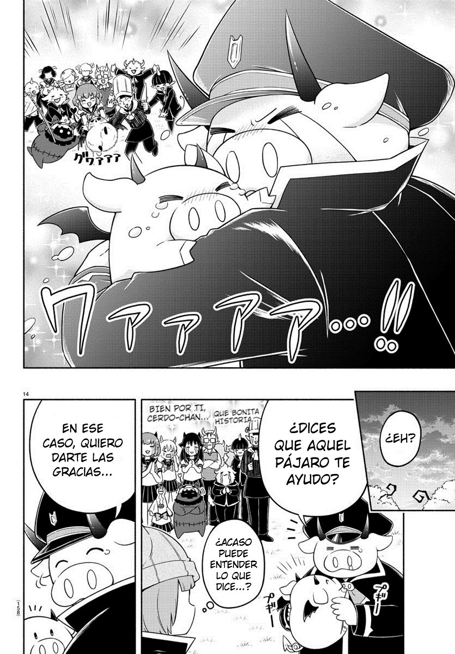 Makai no Shuyaku wa Wareware da! Capitulo 17 página 14
