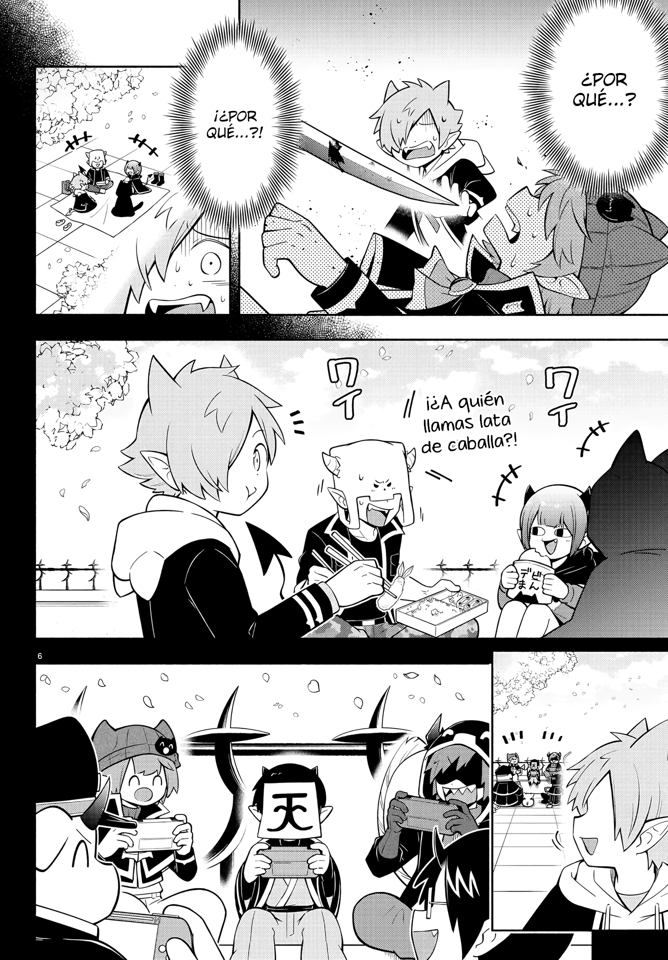 Makai no Shuyaku wa Wareware da! Capitulo 177 página 7