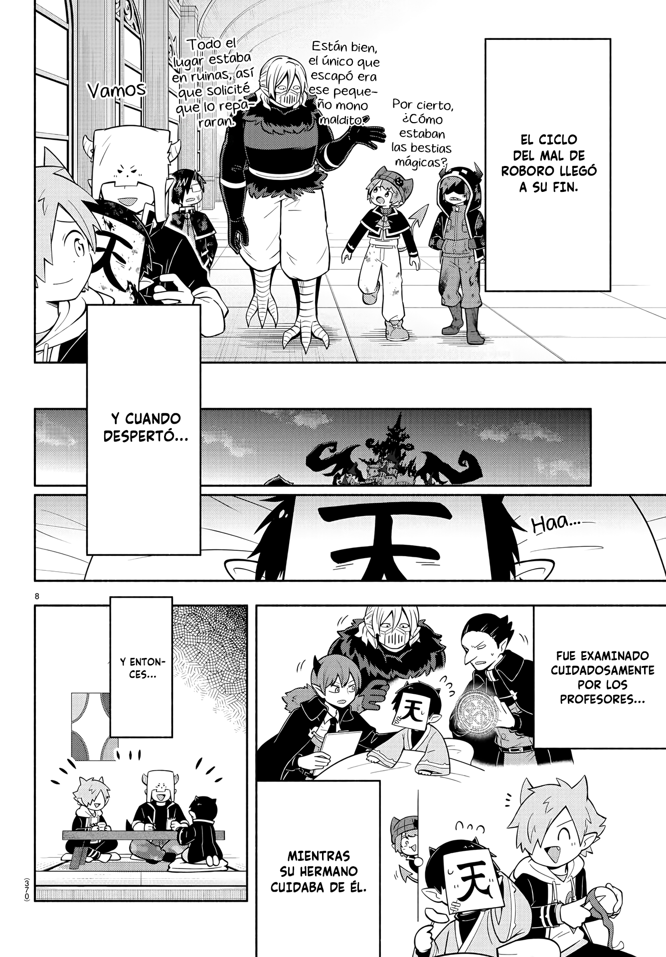 Makai no Shuyaku wa Wareware da! Capitulo 178 página 9
