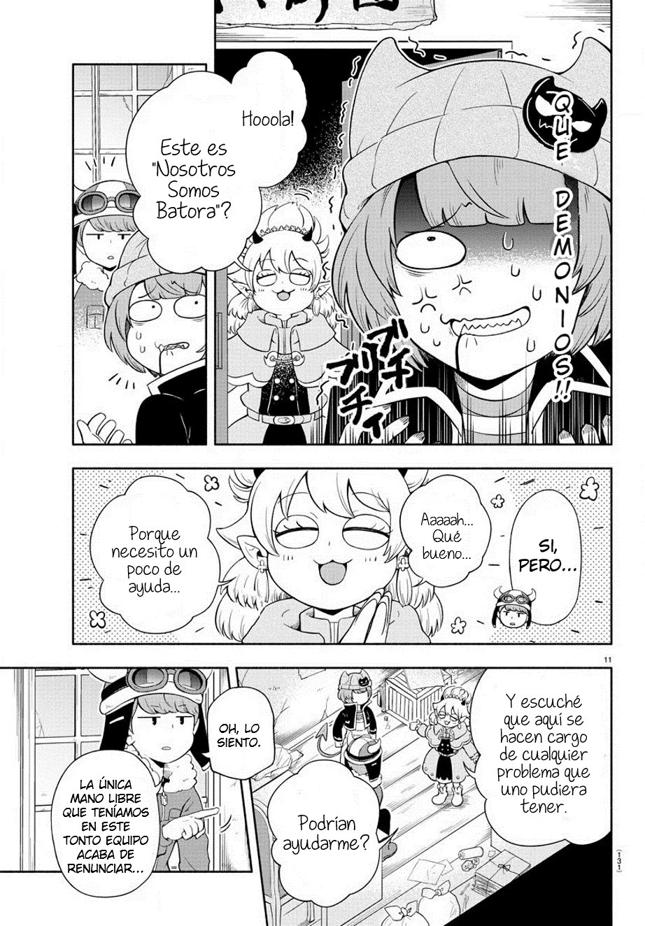 Makai no Shuyaku wa Wareware da! Capitulo 2: Capitulo 2 página 11