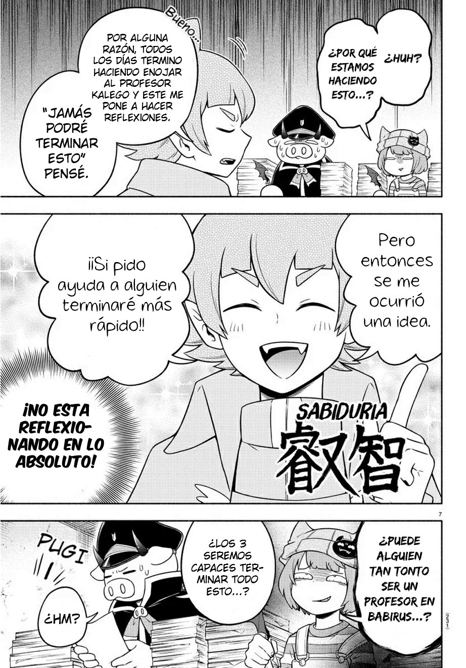 Makai no Shuyaku wa Wareware da! Capitulo 27 página 8