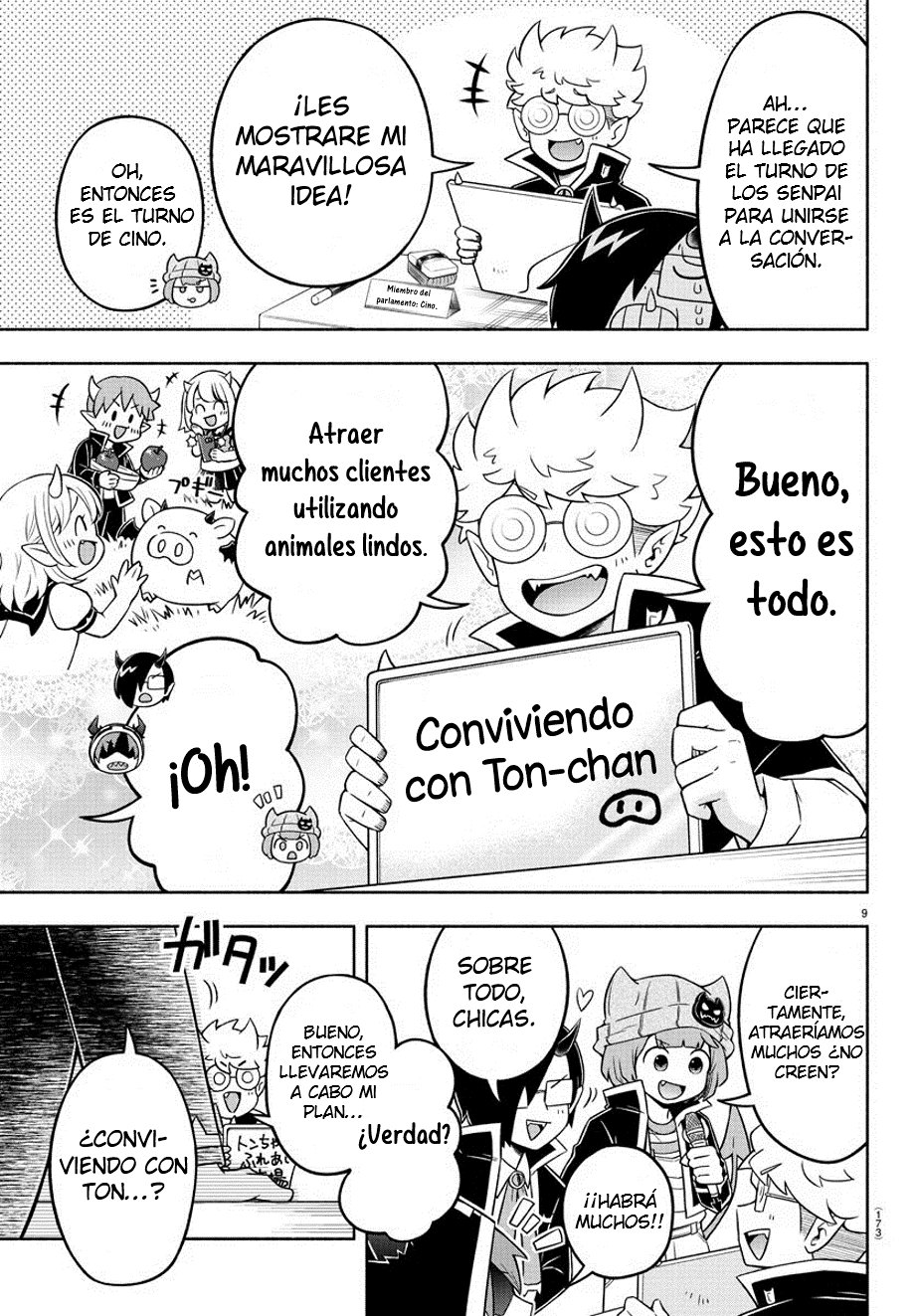 Makai no Shuyaku wa Wareware da! Capitulo 28 página 10