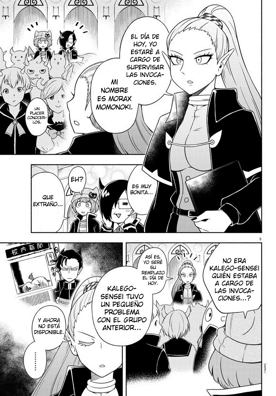 Makai no Shuyaku wa Wareware da! Capitulo 3 página 5