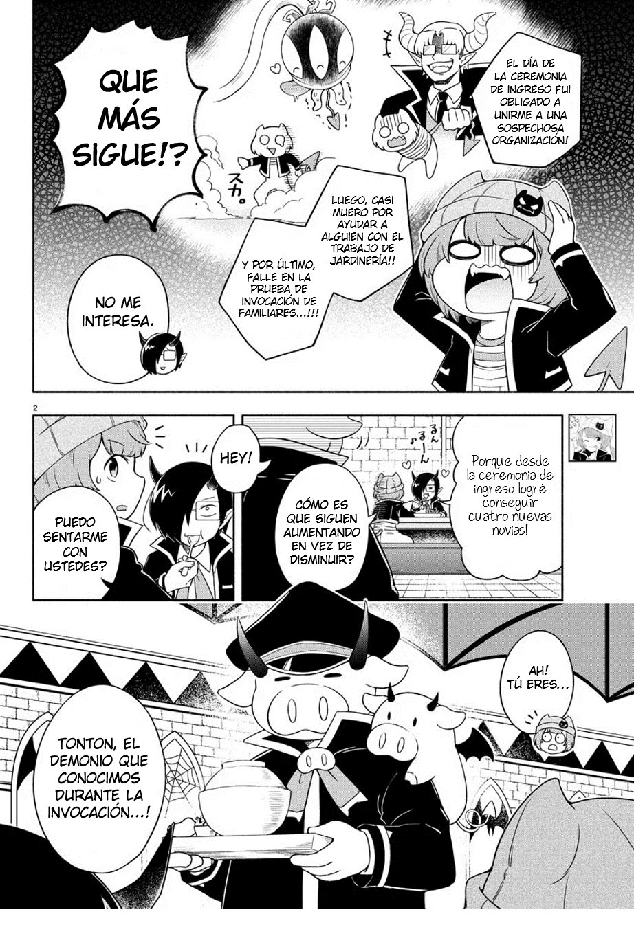 Makai no Shuyaku wa Wareware da! Capitulo 4 página 2