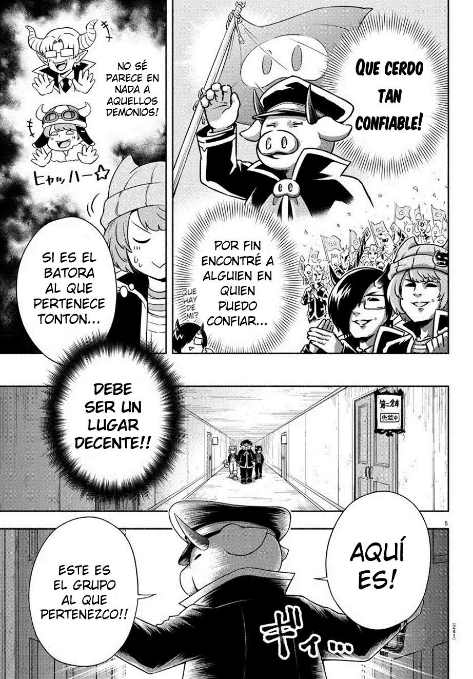 Makai no Shuyaku wa Wareware da! Capitulo 4 página 5