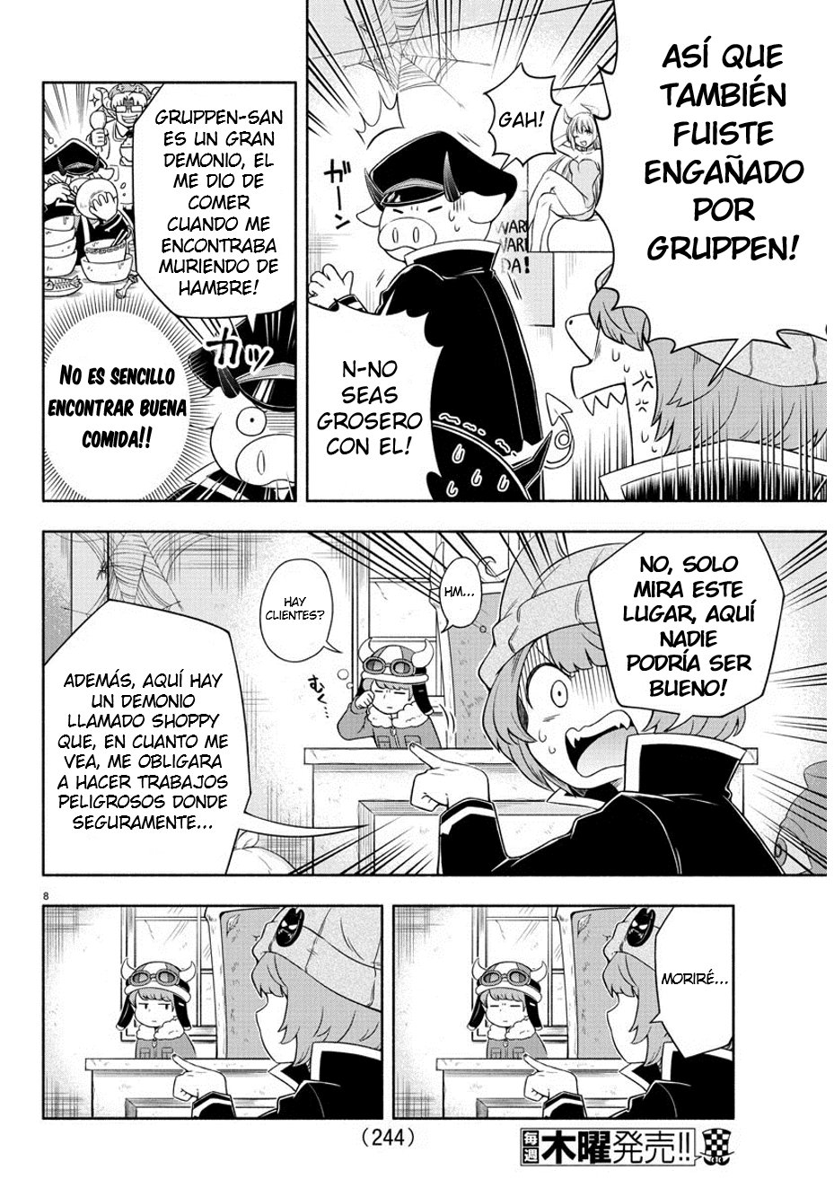Makai no Shuyaku wa Wareware da! Capitulo 4 página 7