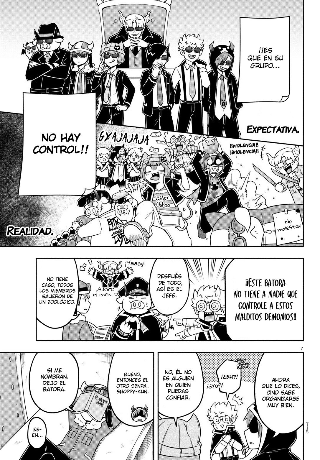 Makai no Shuyaku wa Wareware da! Capitulo 46 página 8