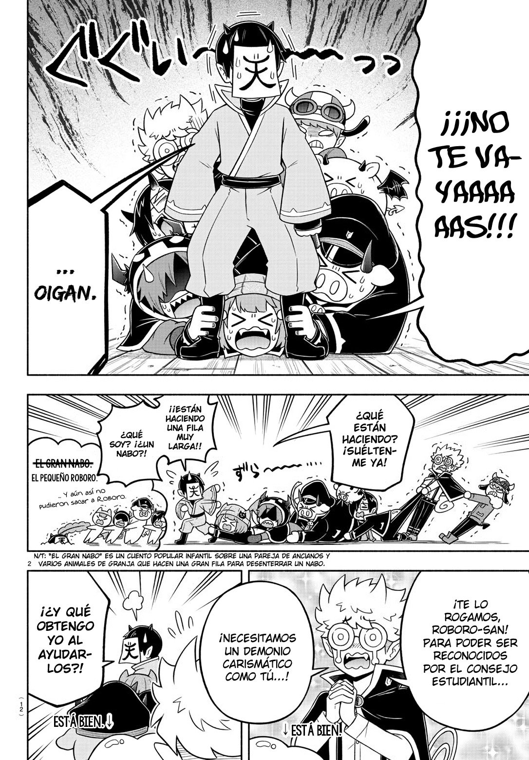 Makai no Shuyaku wa Wareware da! Capitulo 48 página 7