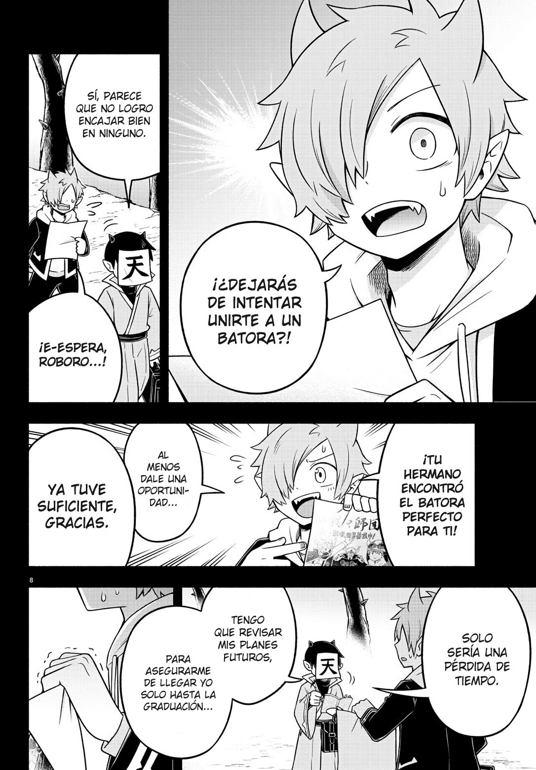 Makai no Shuyaku wa Wareware da! Capitulo 49 página 10