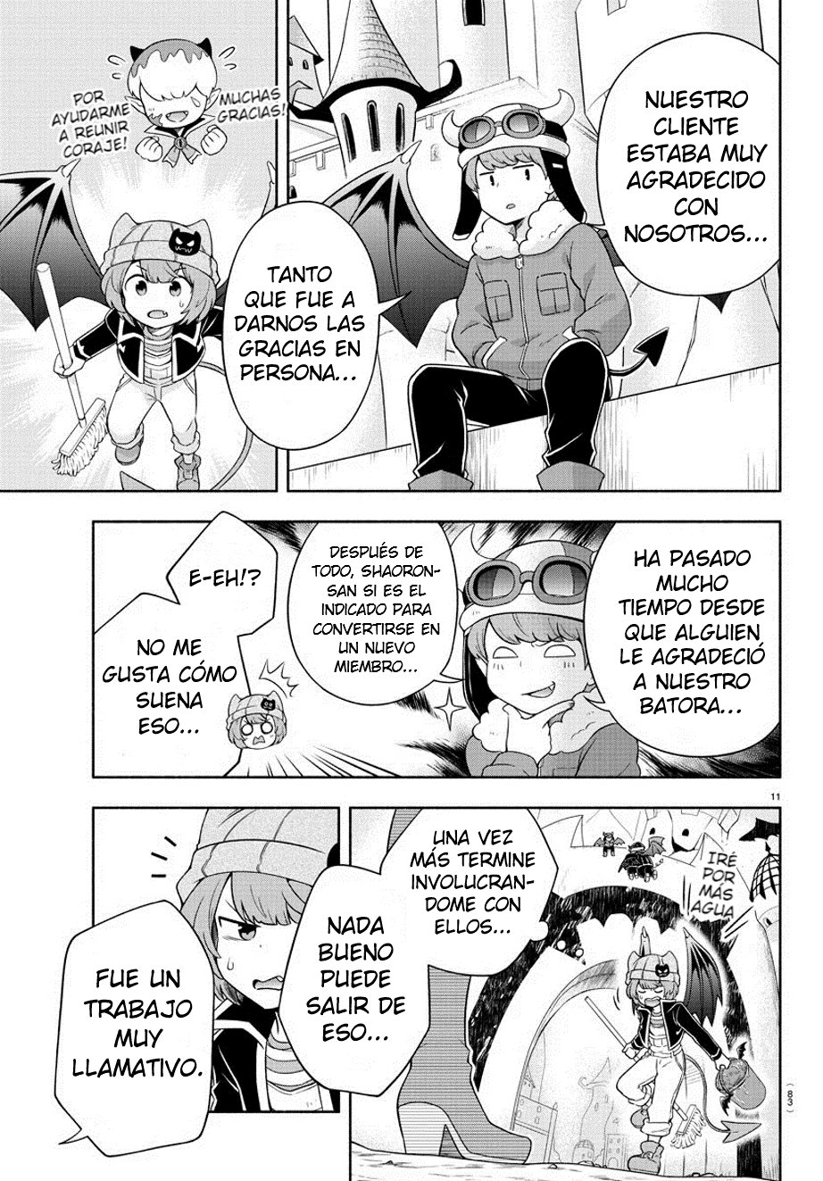 Makai no Shuyaku wa Wareware da! Capitulo 5 página 10