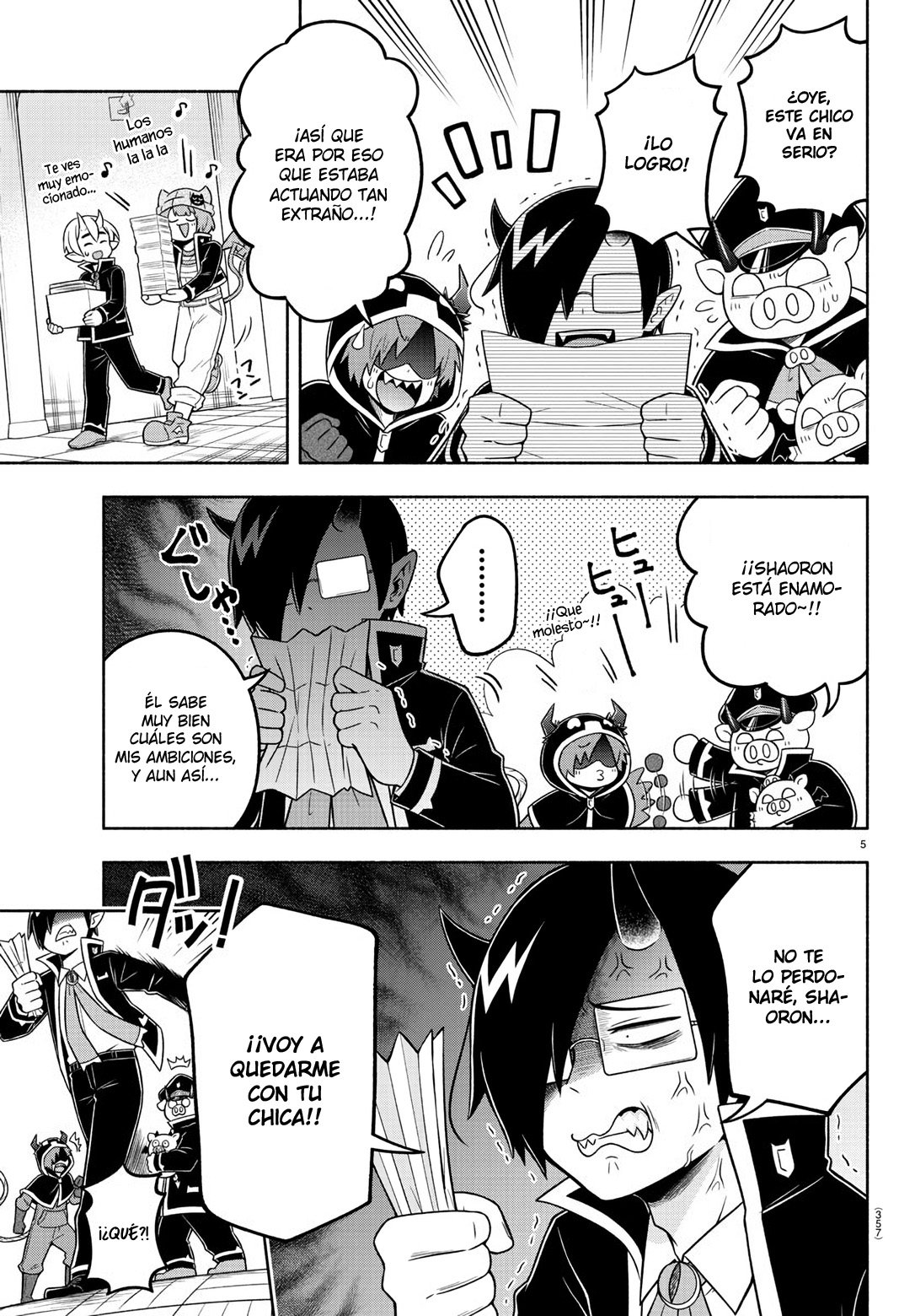 Makai no Shuyaku wa Wareware da! Capitulo 52 página 6