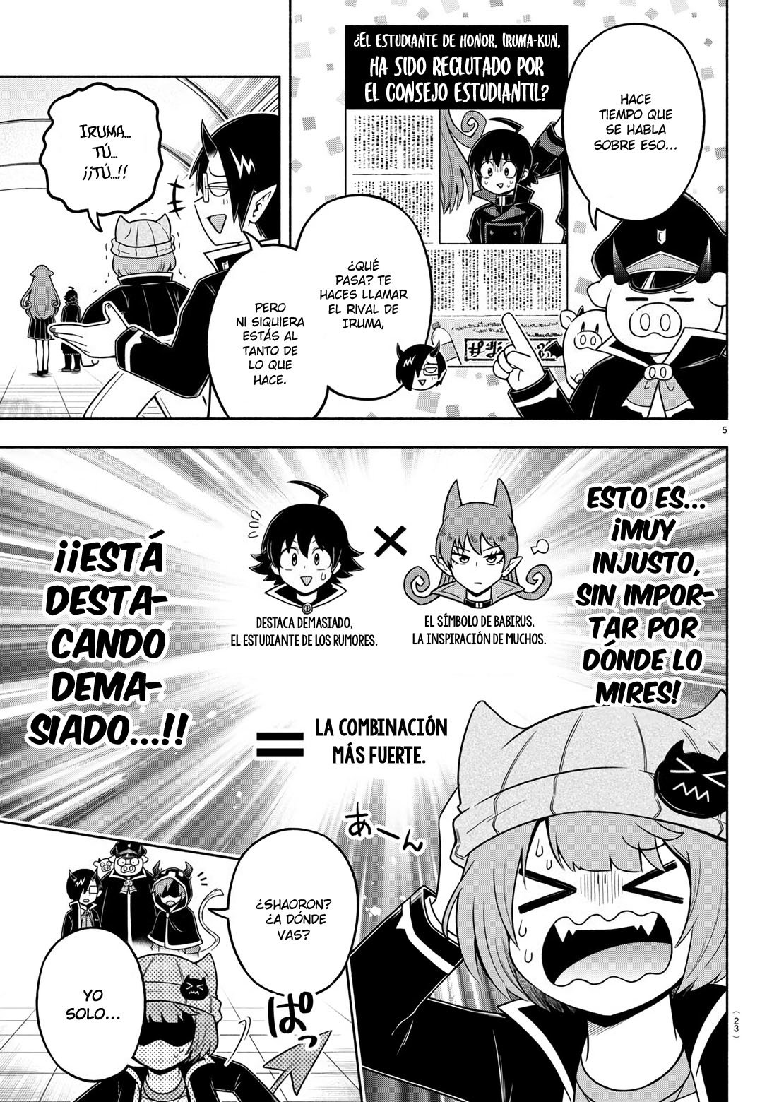 Makai no Shuyaku wa Wareware da! Capitulo 54 página 8