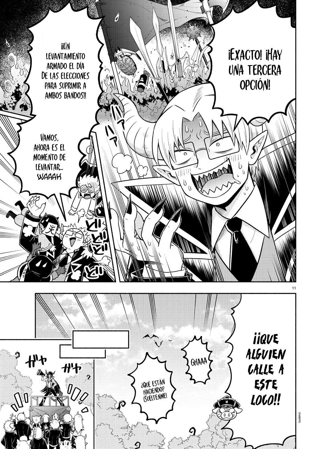 Makai no Shuyaku wa Wareware da! Capitulo 55 página 12