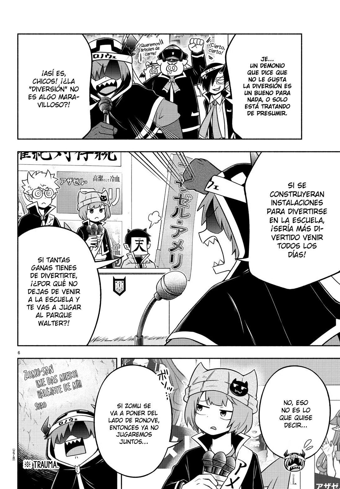 Makai no Shuyaku wa Wareware da! Capitulo 55 página 7