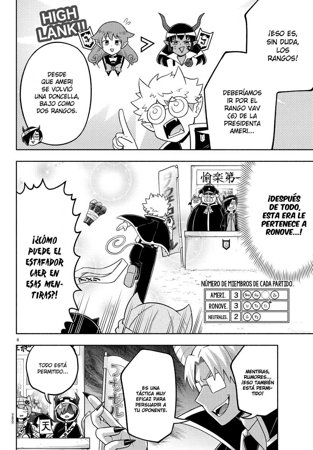 Makai no Shuyaku wa Wareware da! Capitulo 55 página 9
