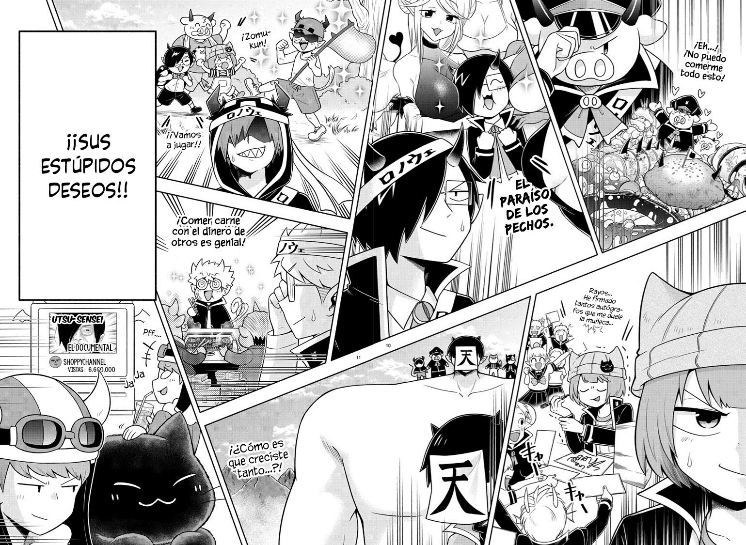 Makai no Shuyaku wa Wareware da! Capitulo 56 página 10