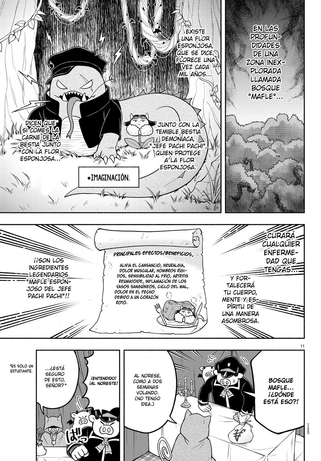 Makai no Shuyaku wa Wareware da! Capitulo 57 página 13
