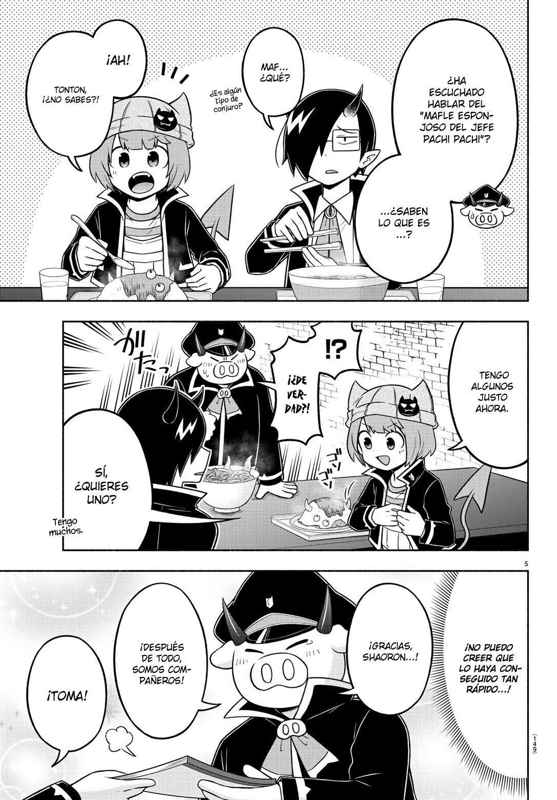 Makai no Shuyaku wa Wareware da! Capitulo 57 página 7
