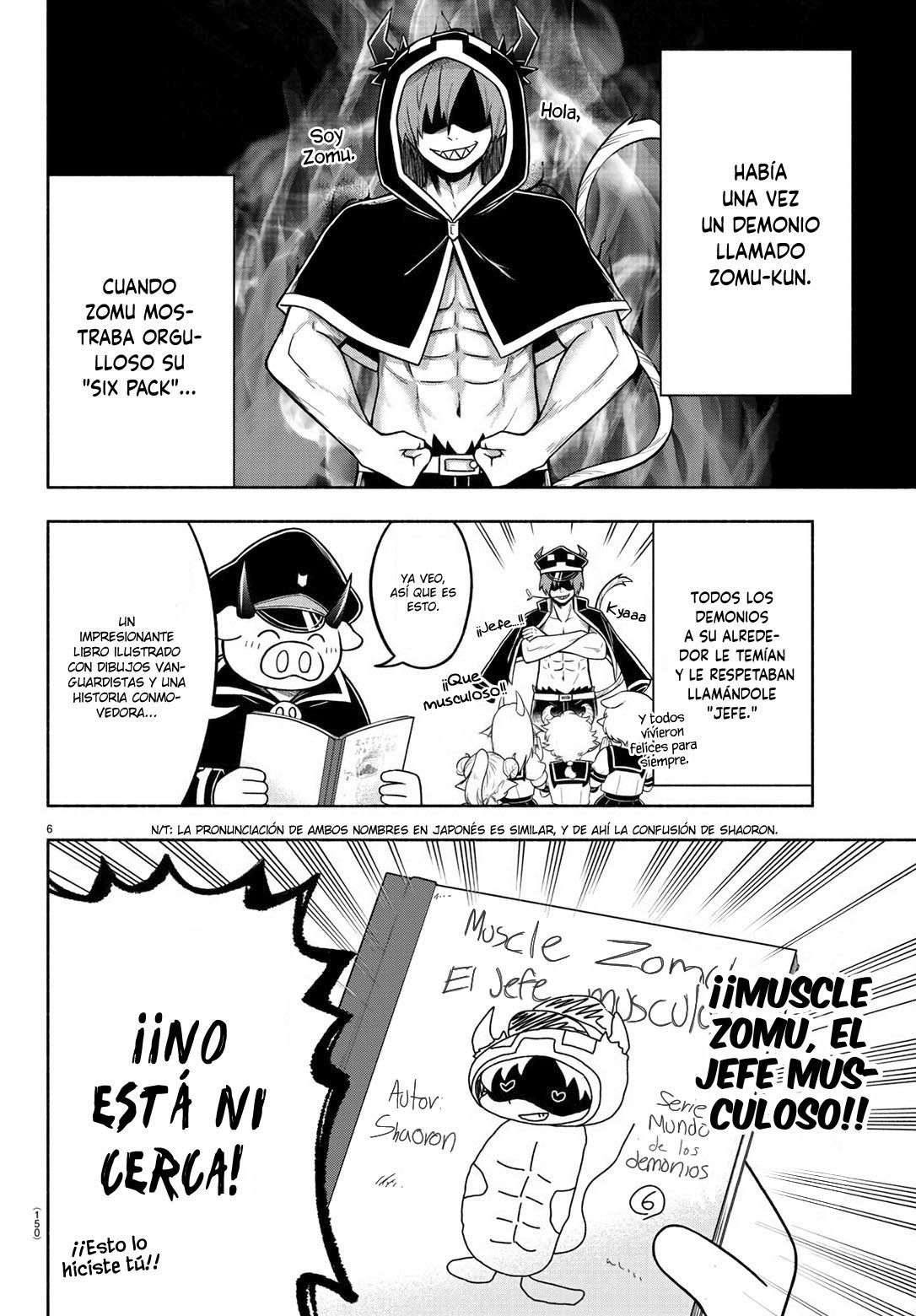 Makai no Shuyaku wa Wareware da! Capitulo 57 página 8