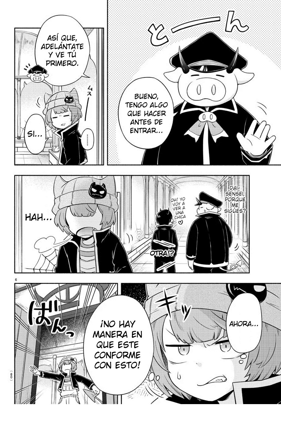 Makai no Shuyaku wa Wareware da! Capitulo 6 página 8