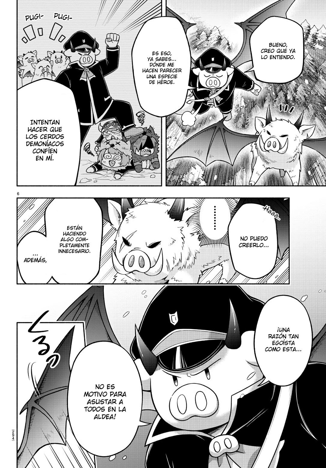 Makai no Shuyaku wa Wareware da! Capitulo 65 página 7