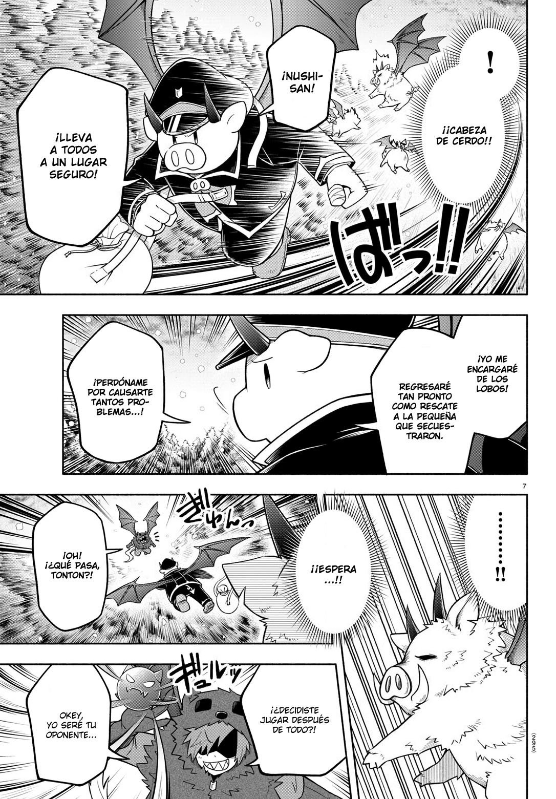 Makai no Shuyaku wa Wareware da! Capitulo 65 página 8