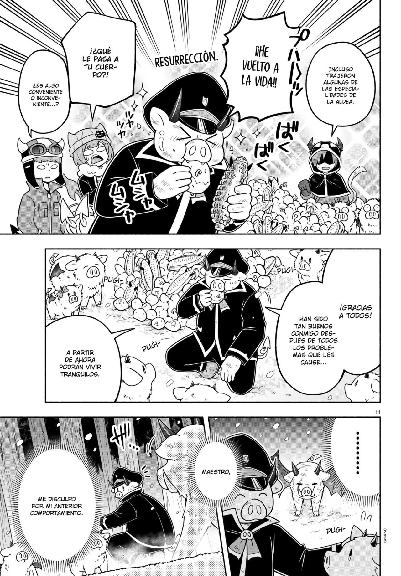Makai no Shuyaku wa Wareware da! Capitulo 67 página 12