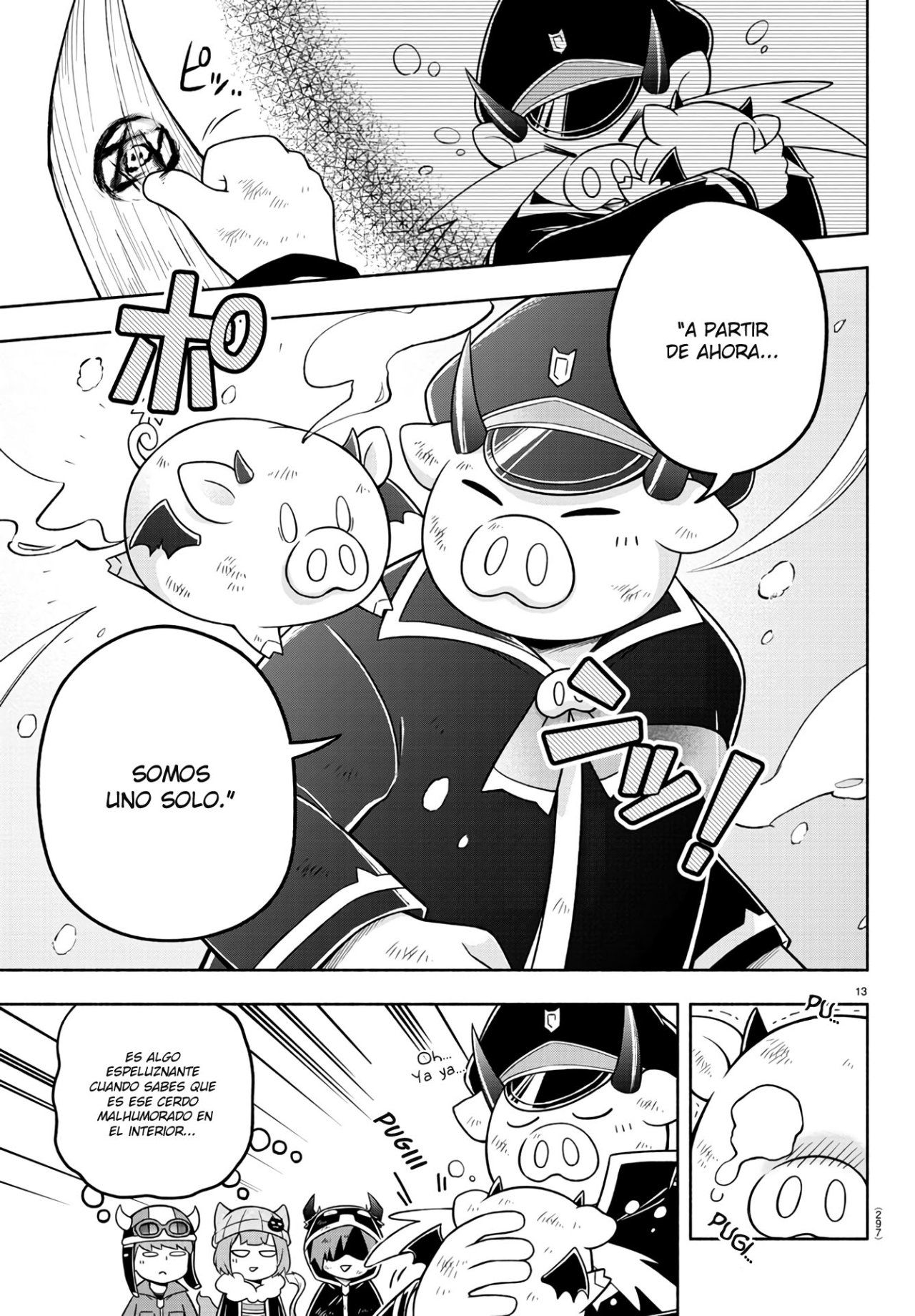 Makai no Shuyaku wa Wareware da! Capitulo 67 página 14