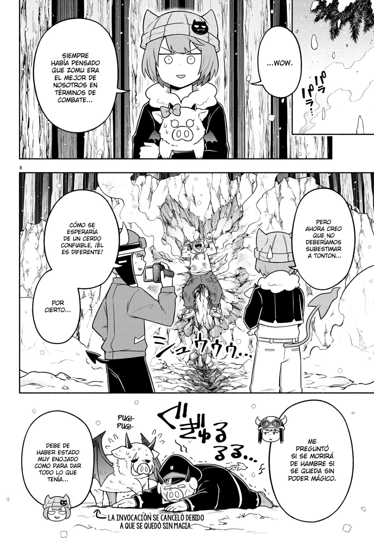 Makai no Shuyaku wa Wareware da! Capitulo 67 página 9