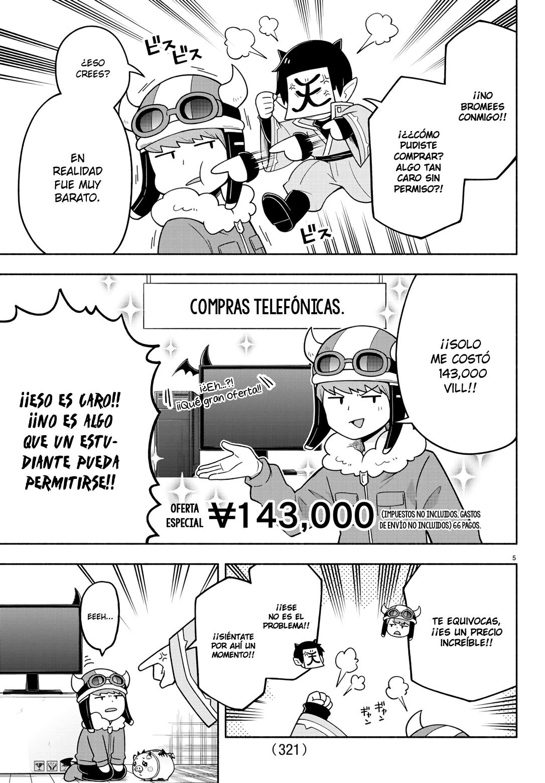 Makai no Shuyaku wa Wareware da! Capitulo 74 página 6