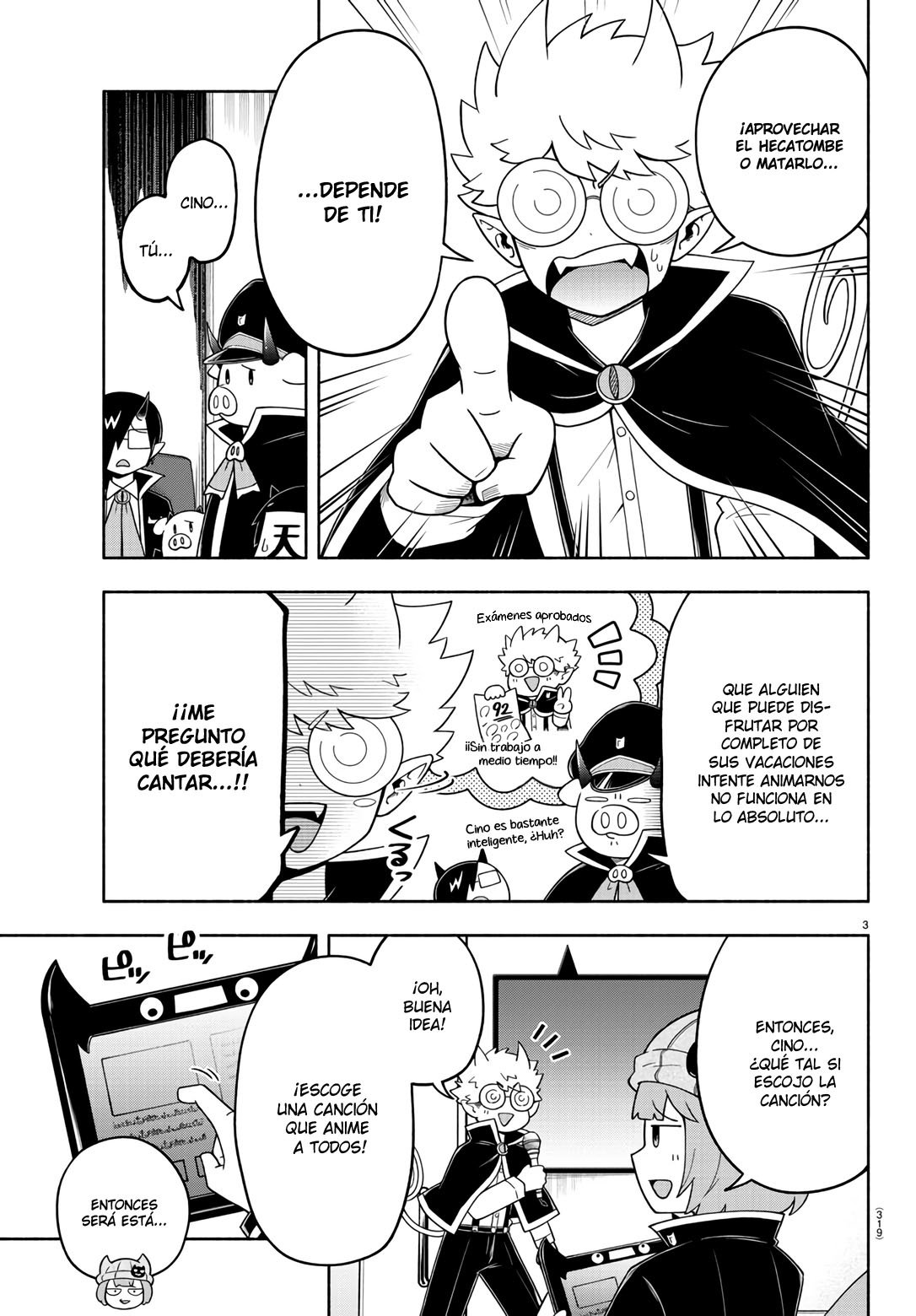 Makai no Shuyaku wa Wareware da! Capitulo 75 página 4