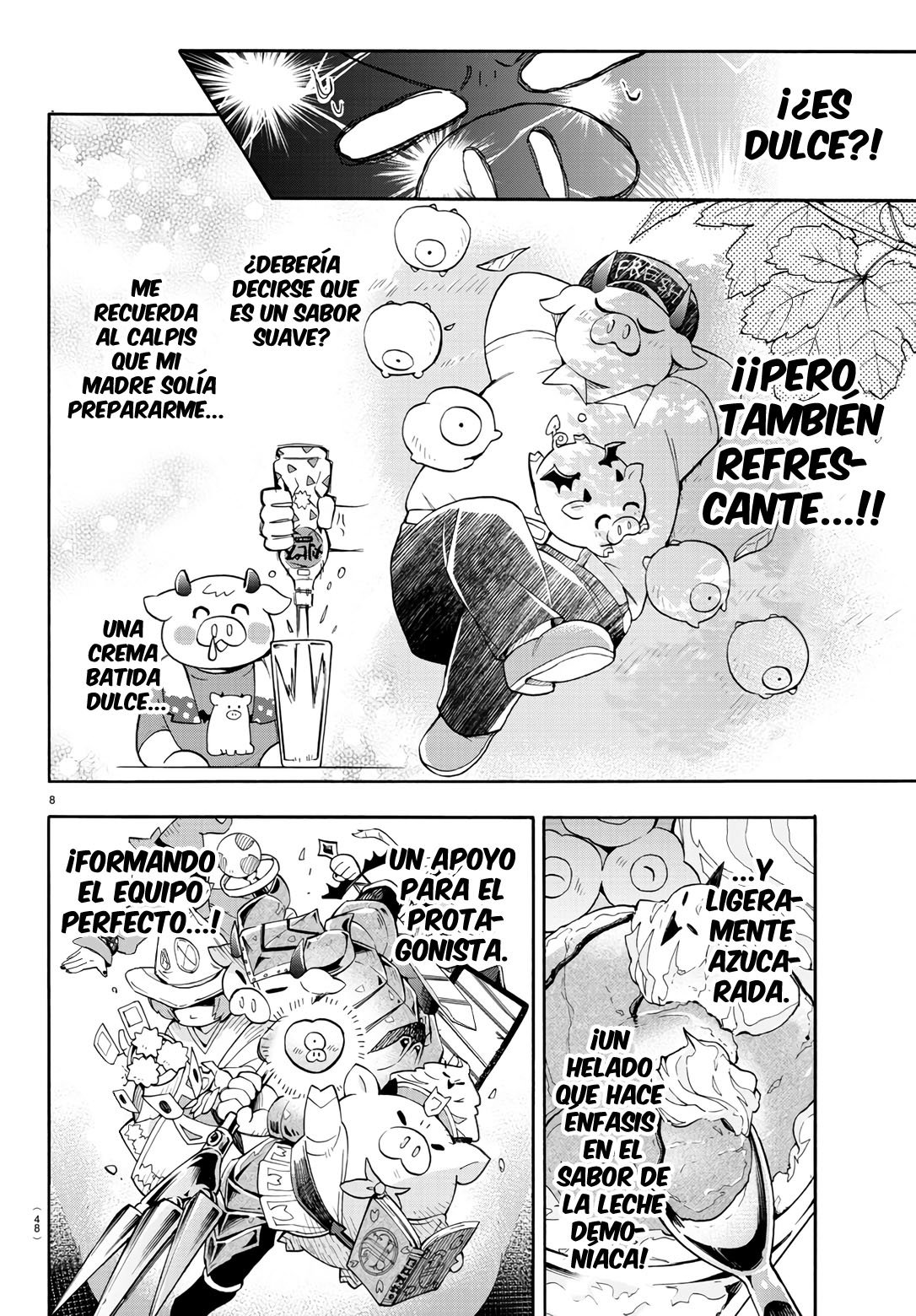 Makai no Shuyaku wa Wareware da! Capitulo 77.5 página 9