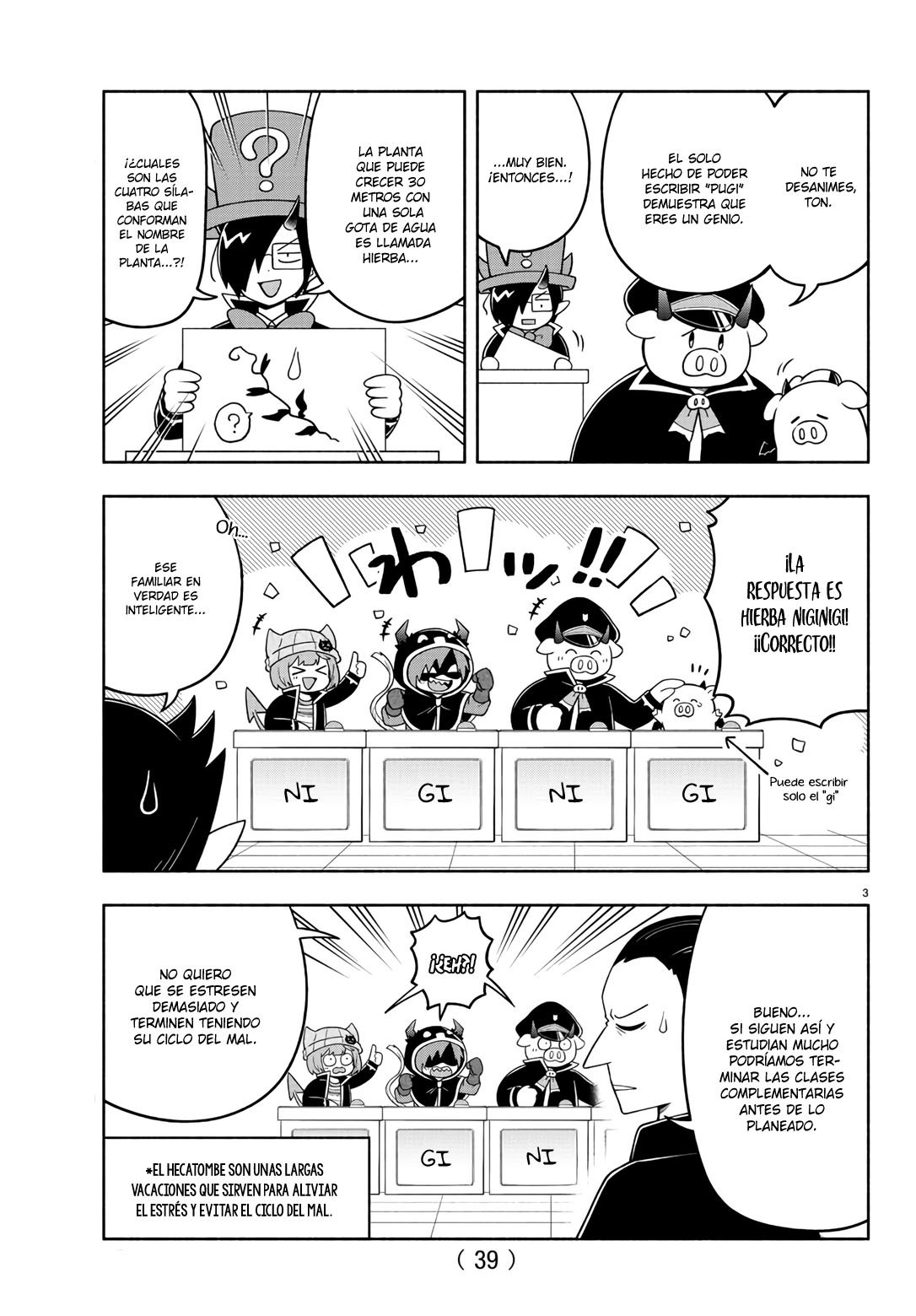 Makai no Shuyaku wa Wareware da! Capitulo 77 página 4