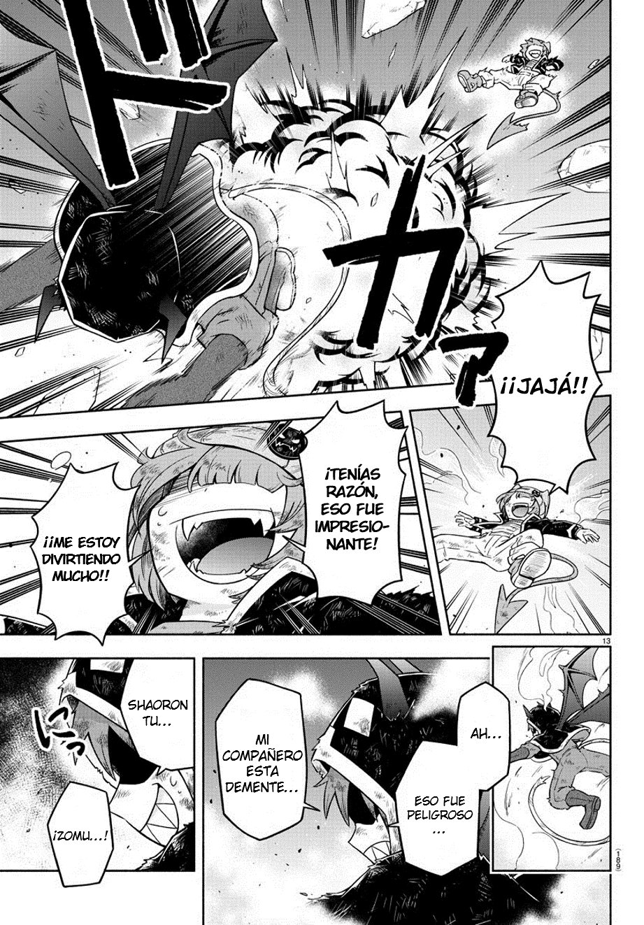 Makai no Shuyaku wa Wareware da! Capitulo 8 página 13