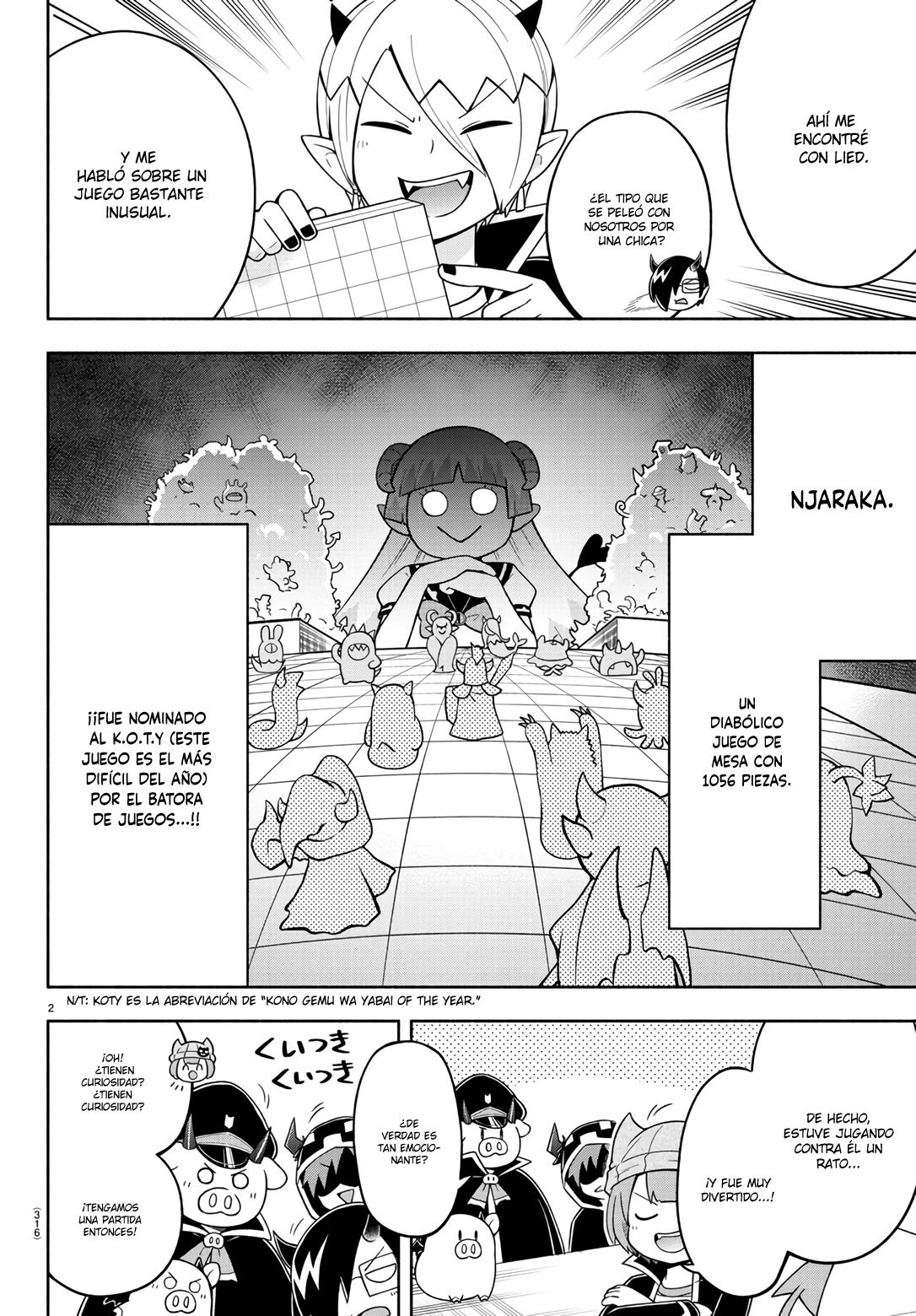 Makai no Shuyaku wa Wareware da! Capitulo 80 página 3