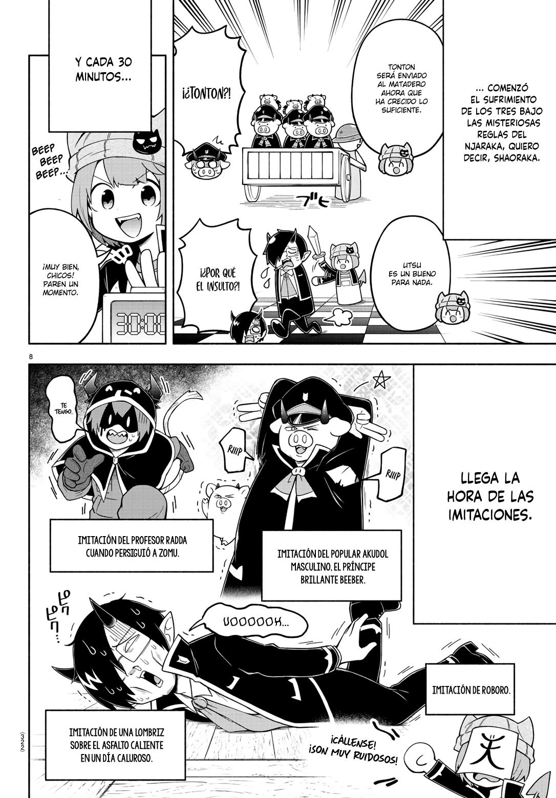 Makai no Shuyaku wa Wareware da! Capitulo 80 página 9