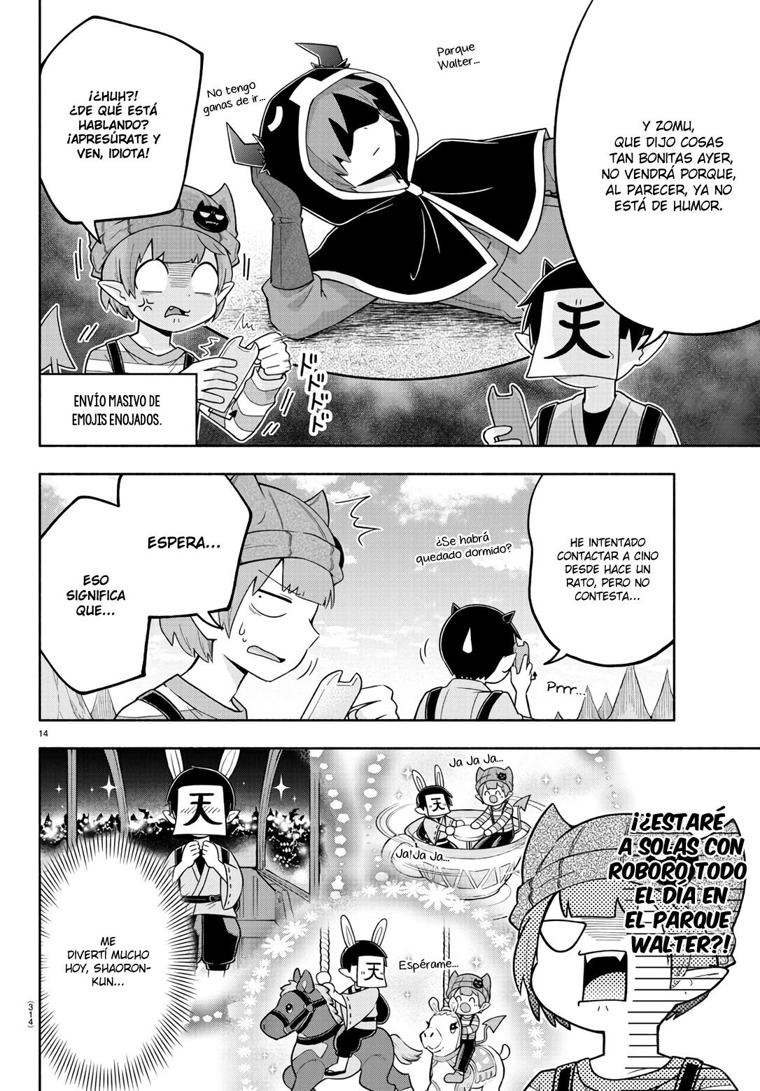 Makai no Shuyaku wa Wareware da! Capitulo 82 página 15