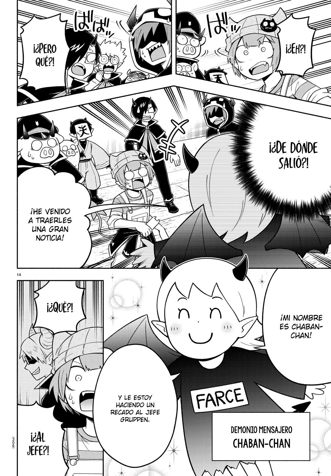 Makai no Shuyaku wa Wareware da! Capitulo 86 página 14