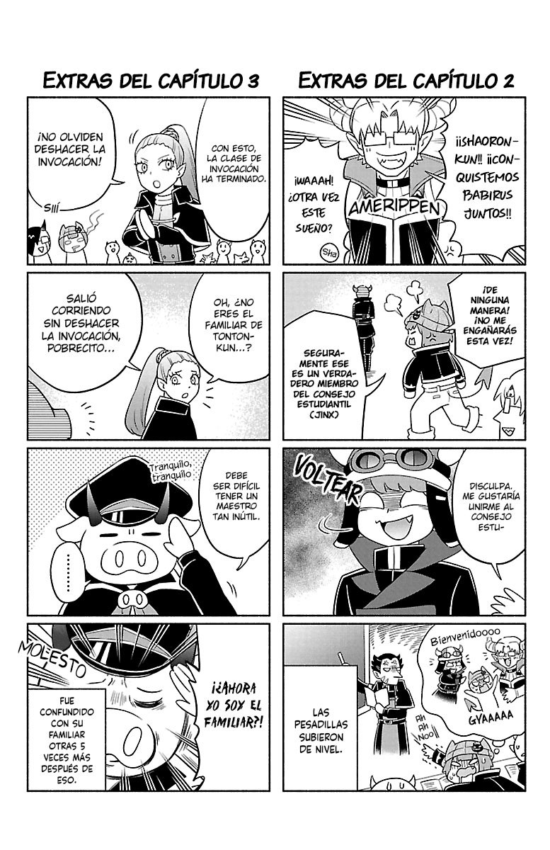 Makai no Shuyaku wa Wareware da! Capitulo 9.5: Extras Vol. 1 página 3